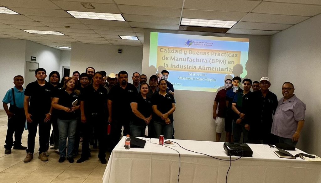 Curso de Calidad y Buenas Prácticas de Manufactura en la Industria Alimentaria