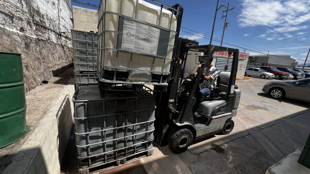 Certificación de Manejo Seguro de Montacargas para el personal de Almacén de la planta Pencom Manufacturing de la ciudad de Nogales, Sonora.