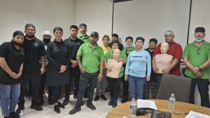 Curso : Taller de Primeros Auxilios para el personal de la Cocina Industrial HM