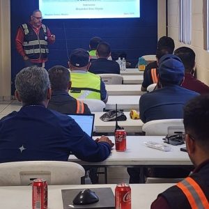 Curso de la NOM-018-STPS-2015 para los departamentos de Mantenimiento y EHS de la planta La Ada de Acuña de Nogales, Sonora.